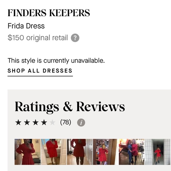 Finders Keepers dainty blooms dress - Picture 3 of 6